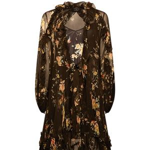 Zimmerman Two Piece Floral Slip and Kimono